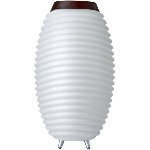 Synergy 28.25 X 16 inch White Portable Speaker Lamp, Kooduu