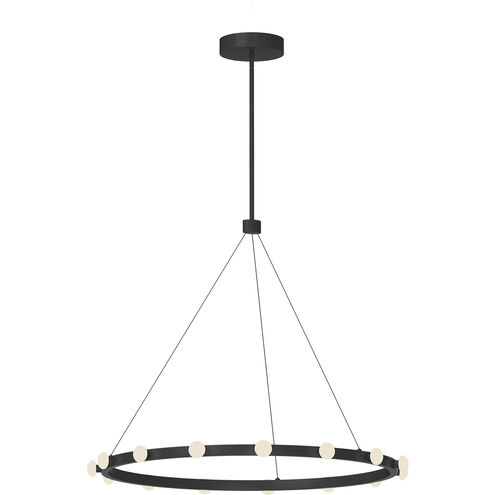 Rezz 27.63 inch Black Pendant Ceiling Light