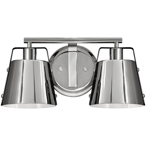 Cartwright LED 16 inch Polished Nickel Vanity Light Wall Light