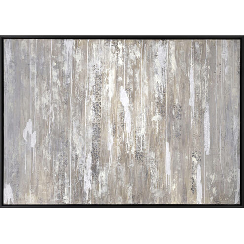 Expressions Gray and White and Black Canvas