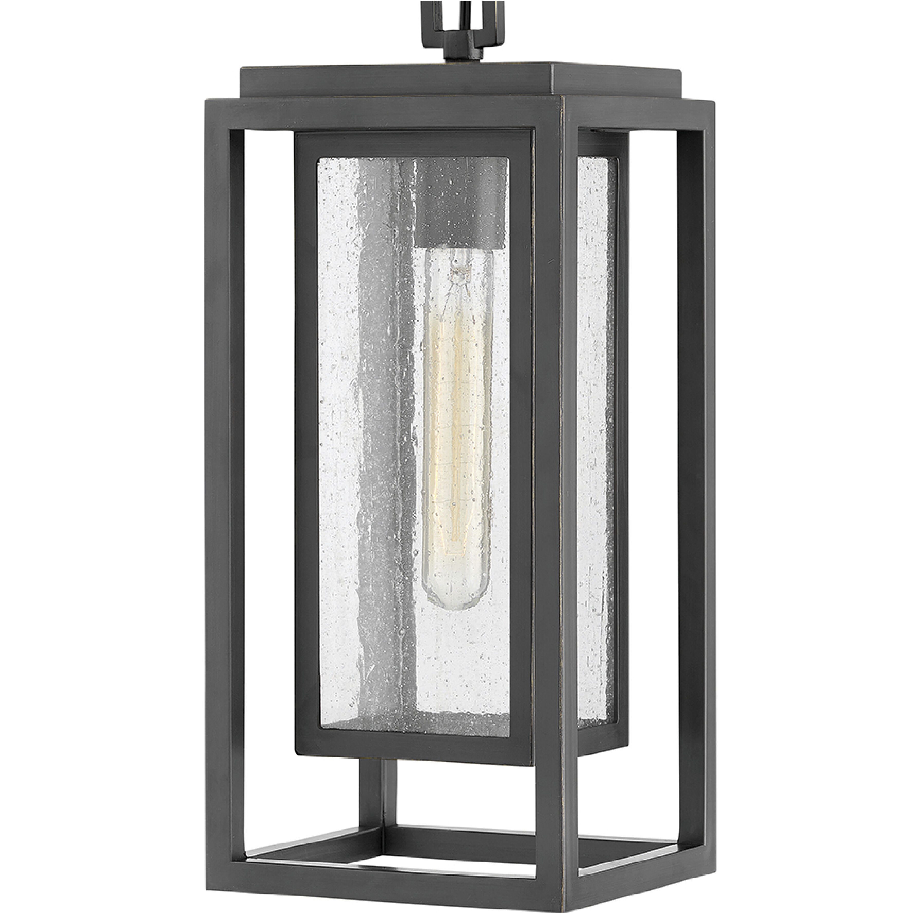 Coastal Elements Republic LED 7 inch Oil Rubbed Bronze Outdoor Hanging Lantern in 12V LED, Estate Series