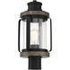 Parker 1 Light 17.5 inch Lodge Outdoor Post Lantern