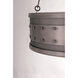 Gaines 6 Light 30 inch Historic Nickel Pendant Ceiling Light