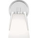 Allure 1 Light 6.25 inch Chrome Vanity Light Wall Light