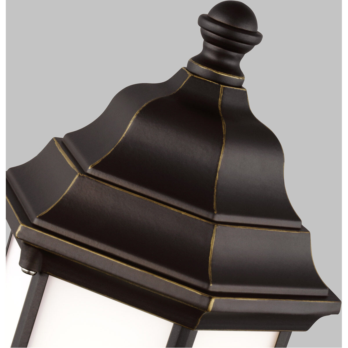 Sevier 1 Light 16.25 inch Antique Bronze Outdoor Wall Lantern, Small