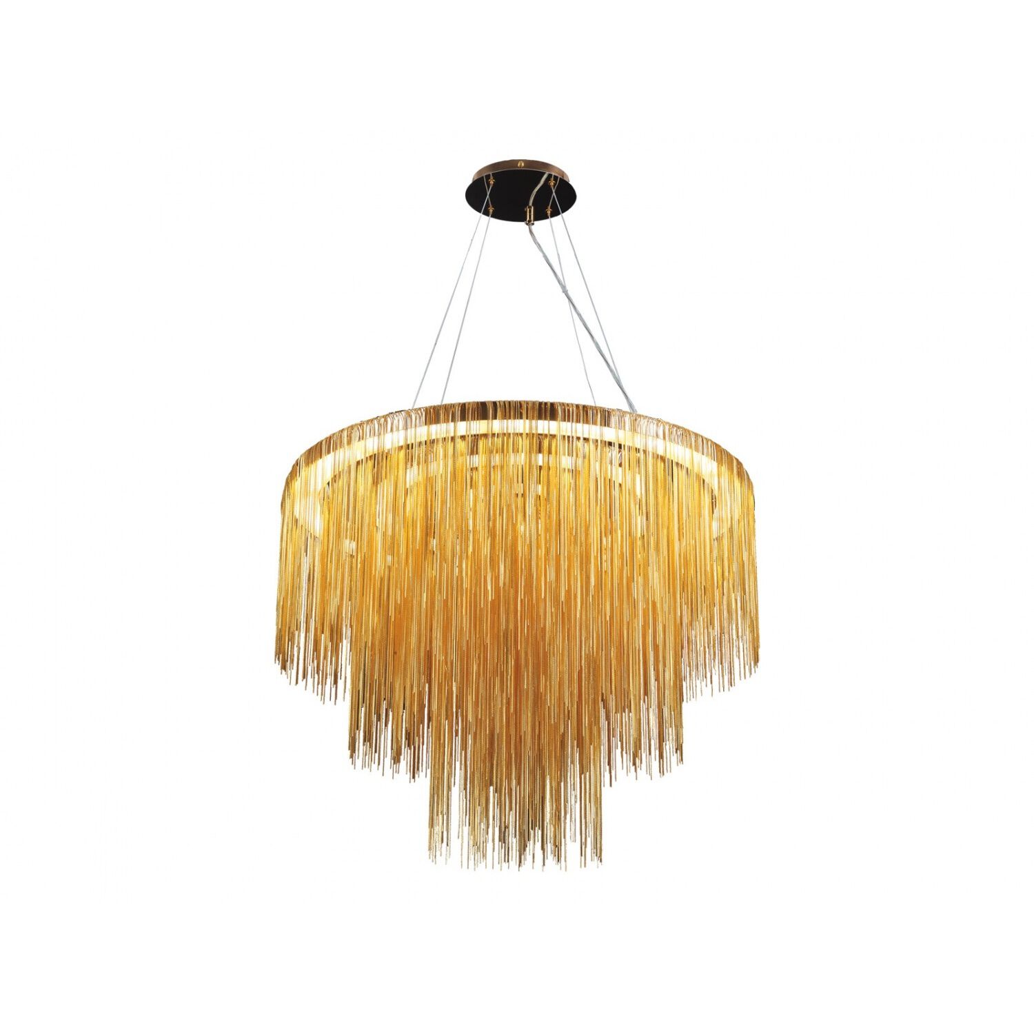 Fountain Ave. LED 30 inch Gold Pendant Ceiling Light