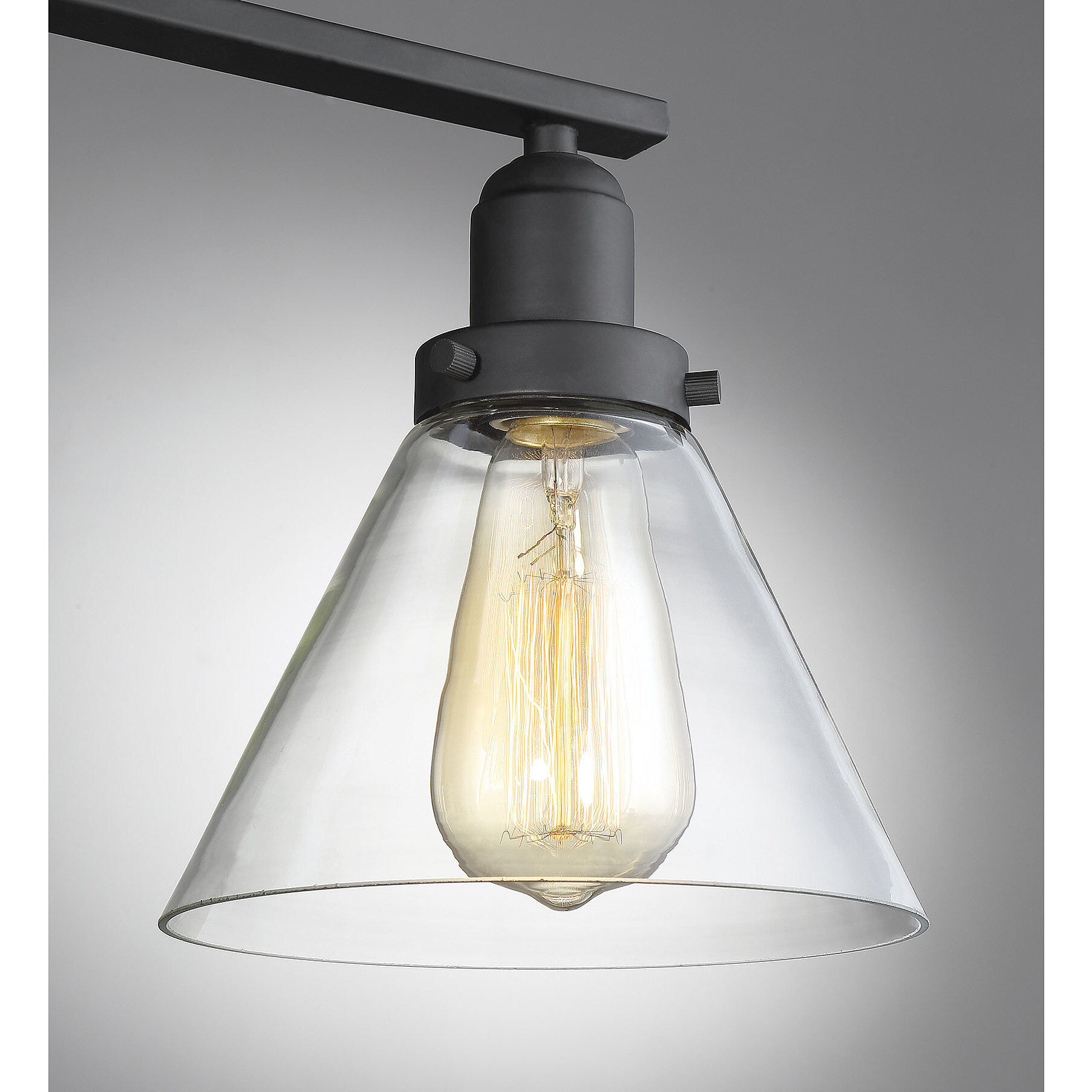 Drake 4 Light 38 inch Black Bathroom Vanity Light Wall Light, Essentials