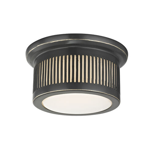 Bangor LED 6 inch Old Bronze Flush Mount Ceiling Light