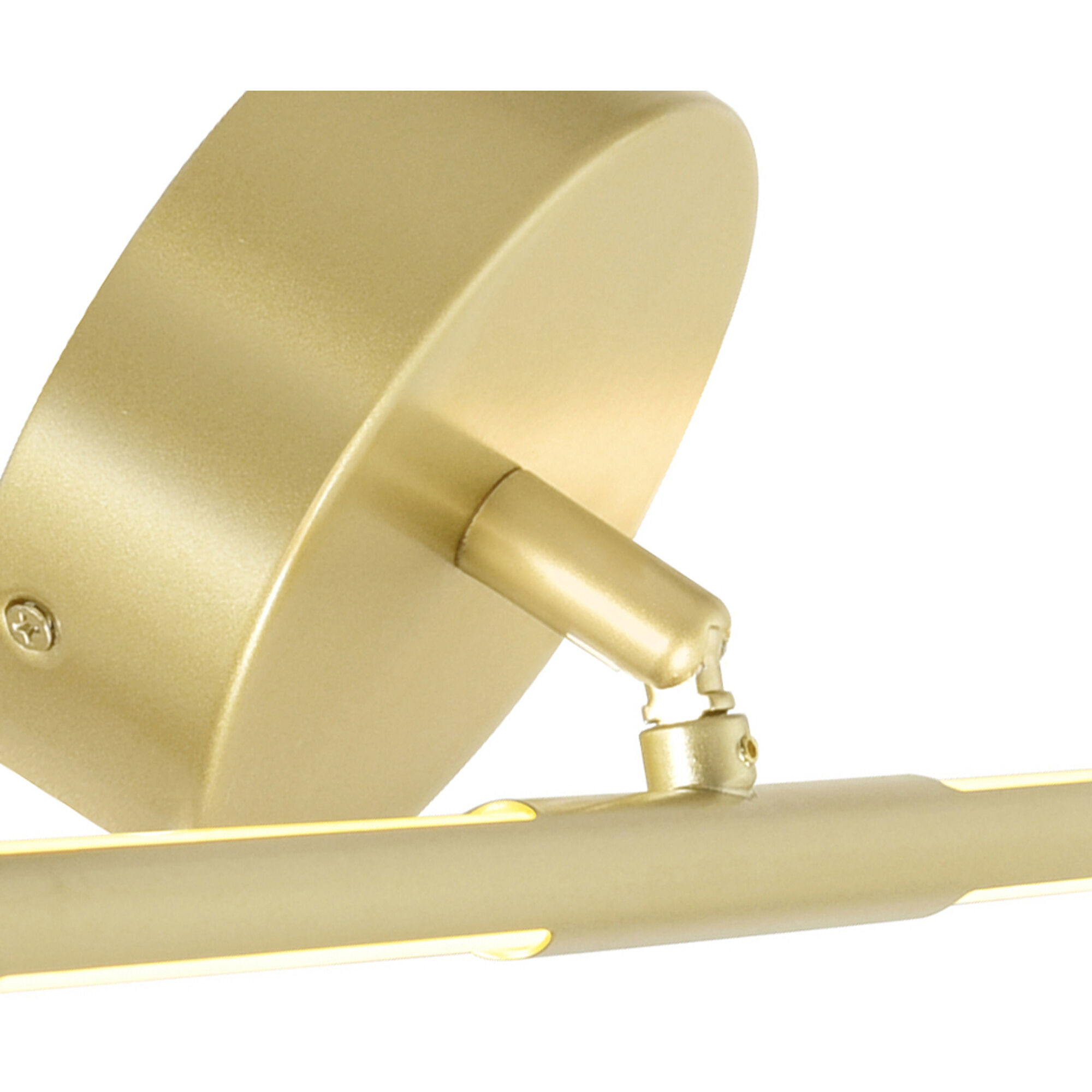 Oskil LED 24 inch Satin Gold Wall Light
