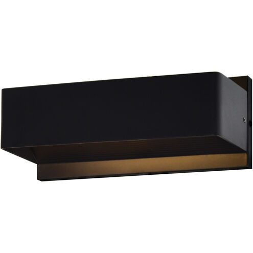 Lilliana LED 12 inch Black Wall Light