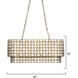 Premiere 7 Light 42 inch Antique Brass Chandelier Ceiling Light, Inline