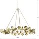 Laurel 8 Light 38 inch Gilded Silver Chandelier Ceiling Light, Design Series