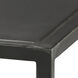 Element Shelved 51 X 14 inch Black Iron Console Table