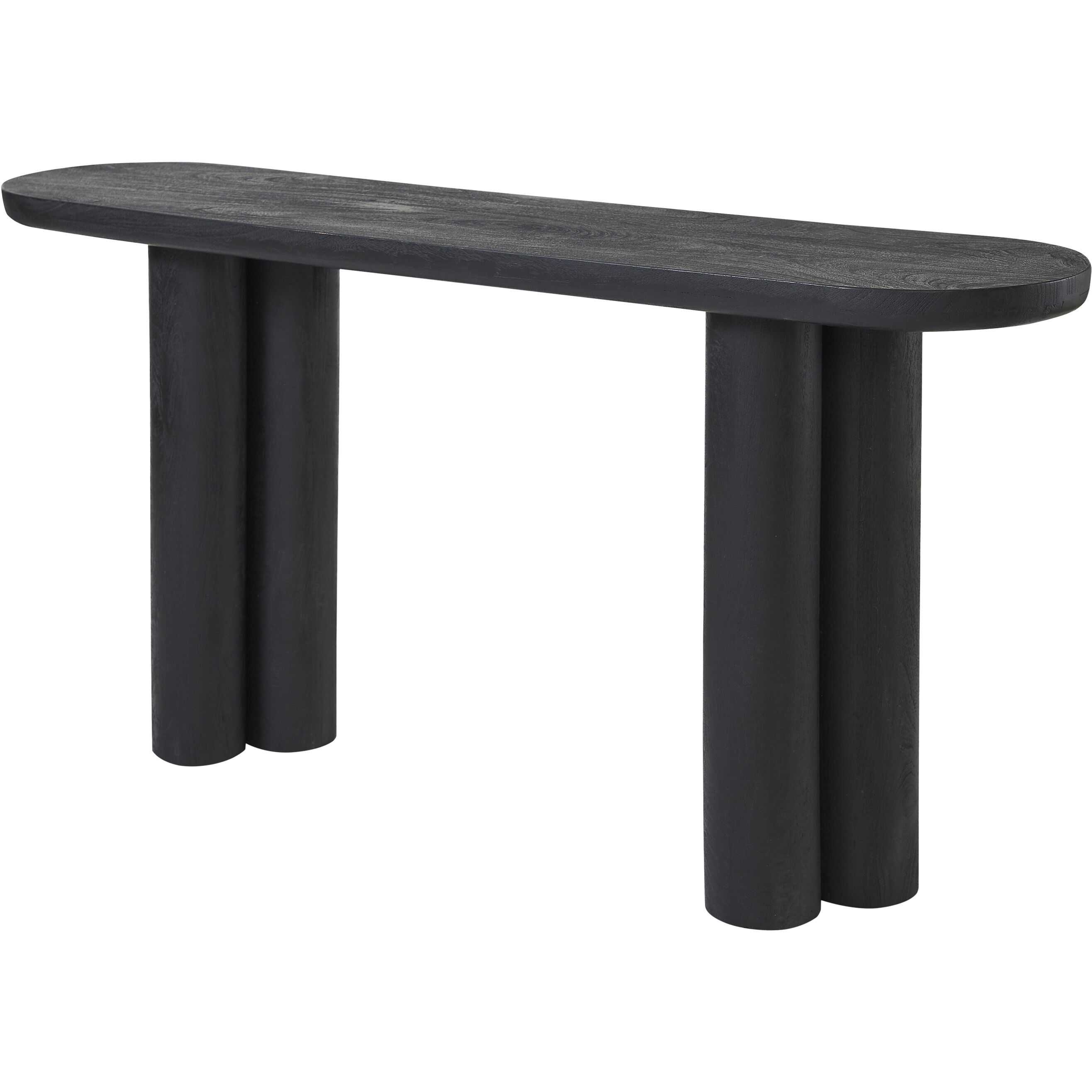 Dayna 60 inch Black Console Table
