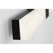 Fentress LED 24 inch Midnight Black Vanity Light Wall Light