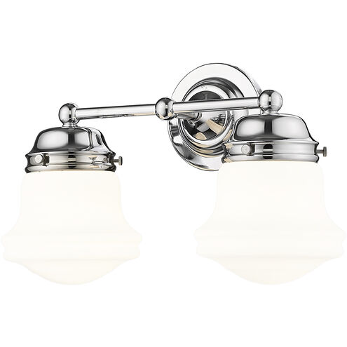 Vaughn 2 Light 15.5 inch Chrome Vanity Wall Light