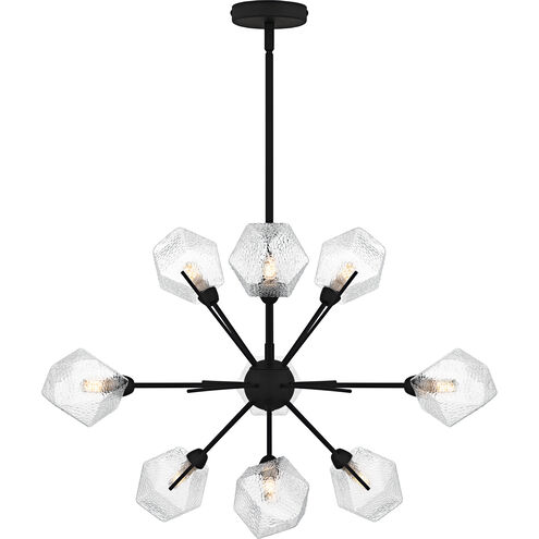 Salvador 9 Light 30 inch Earth Black Chandelier Ceiling Light