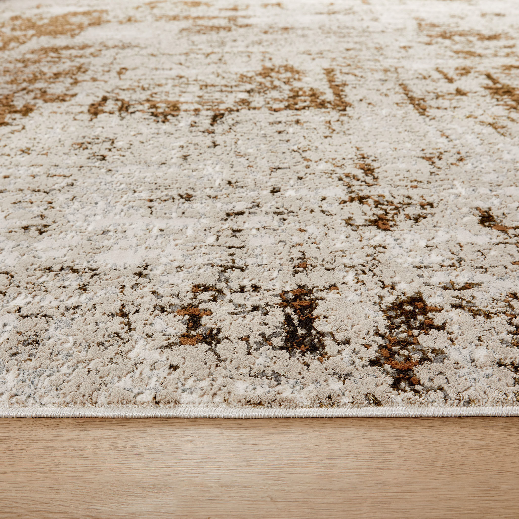 Artema 130 X 94 inch Gold Rug in 8 x 11