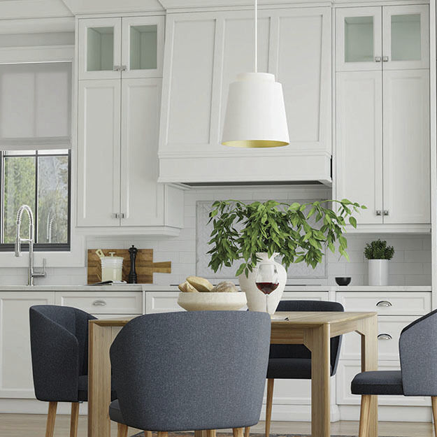 Pratt 1 Light 13 inch Matte White Pendant Ceiling Light