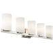 Astoria 5 Light 44 inch Polished Chrome Bath Vanity Wall Light