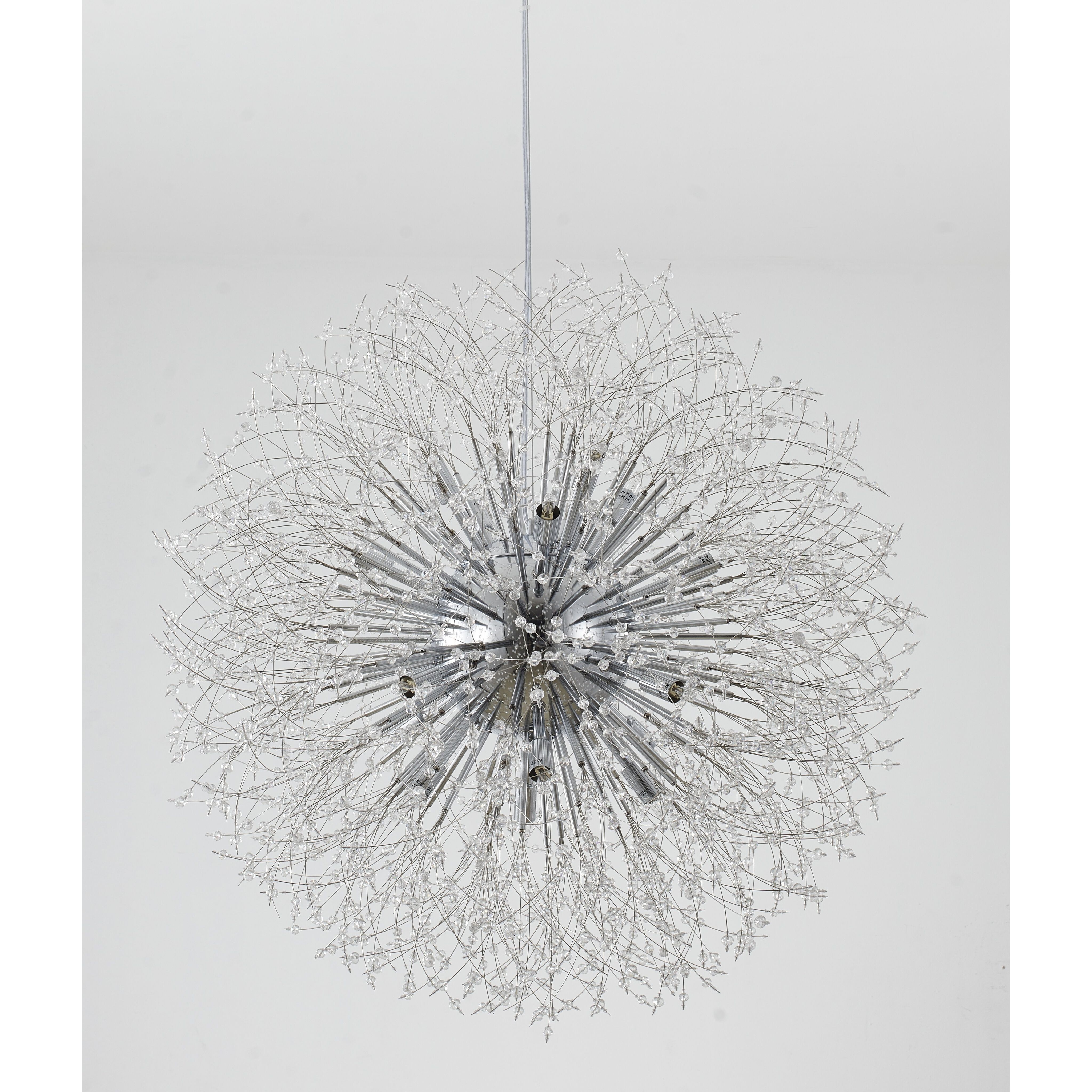 Canada 16 Light 32 inch Chrome Chandelier Ceiling Light