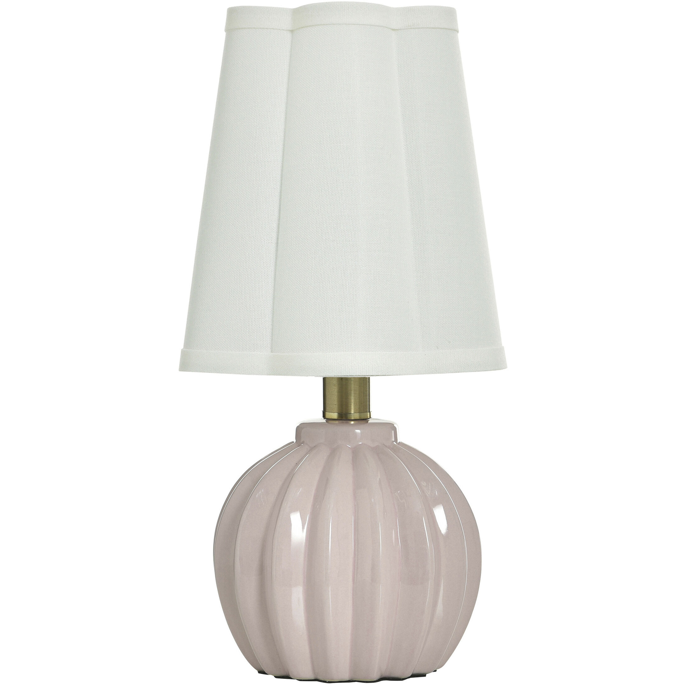 Ophelia 12.5 inch 25 watt Pink Peony Table Lamp Portable Light
