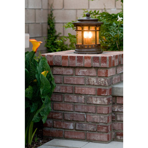 Santa Barbara VX 15 inch 40 watt Sienna Outdoor Deck Lantern