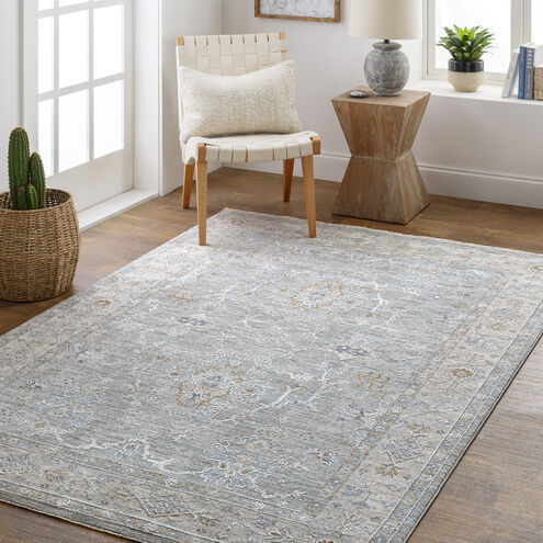 Virginia 65 X 48 inch Taupe Rug in 4 x 5, Rectangle