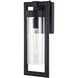 Malmo LED 15.75 inch Matte Black Outdoor Wall
