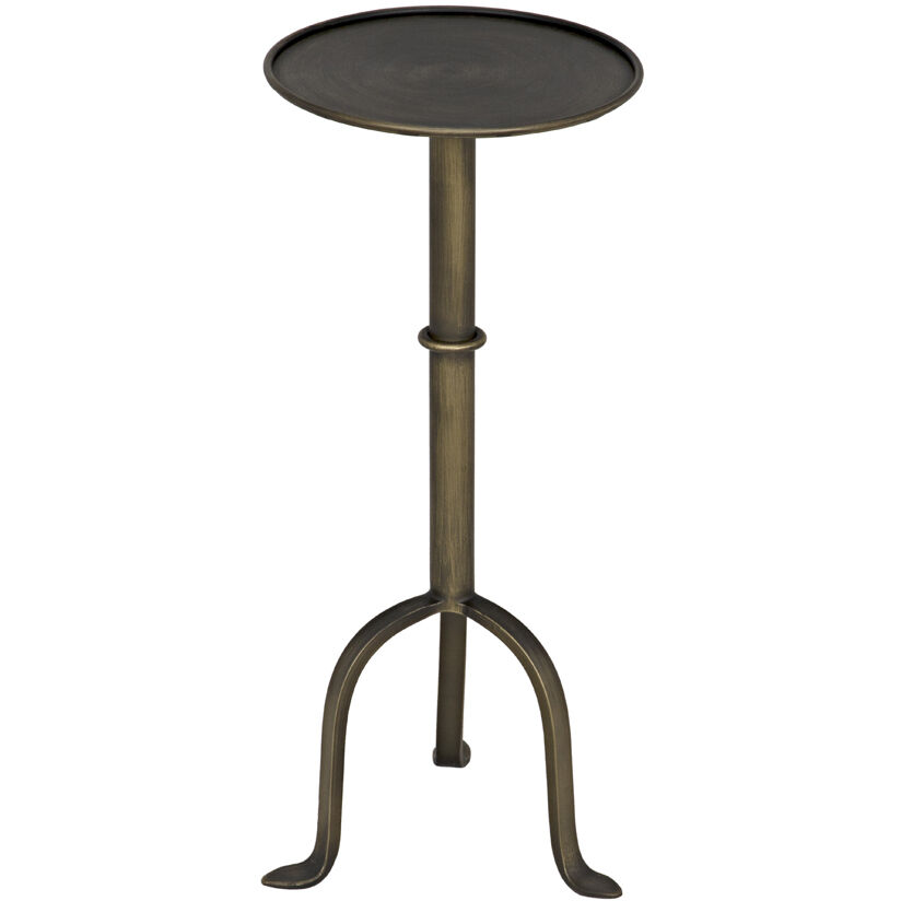 Tini 24 X 10 inch Aged Brass Side Table