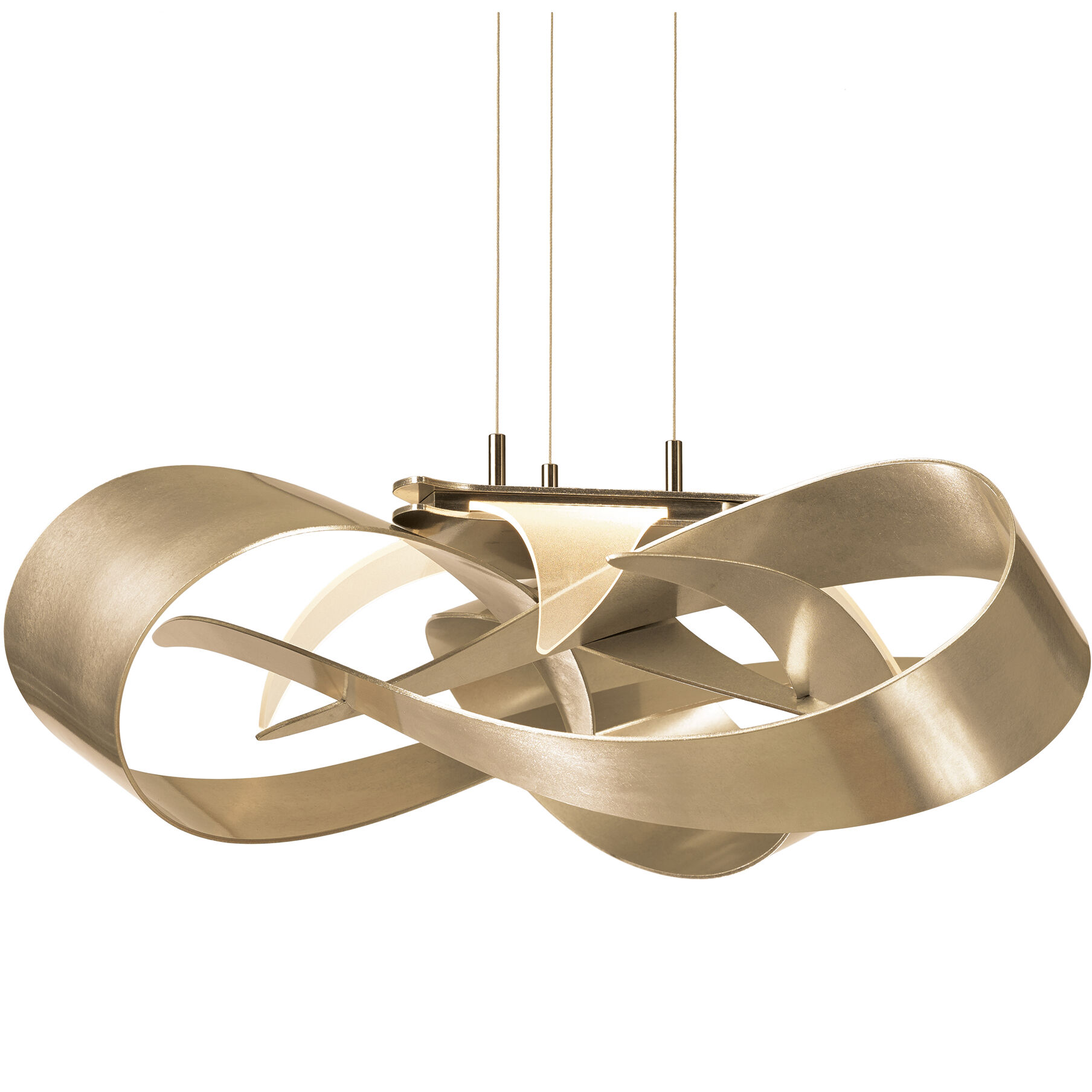 Flux LED 26.5 inch Soft Gold Pendant Ceiling Light
