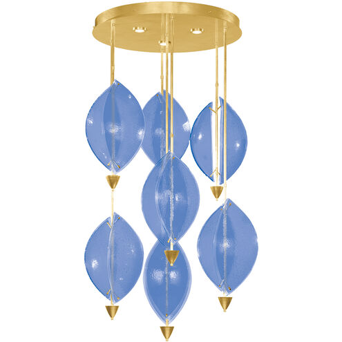 Embark 10 Light 40 inch Gold Pendant Ceiling Light
