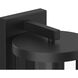 Kagen 1 Light 18 inch Matte Black Outdoor Wall Light