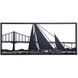 Cameron Matte Black-Laser Cut Wall Art