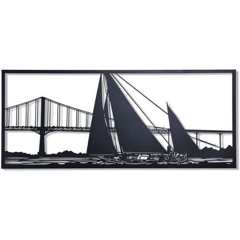 Cameron Matte Black-Laser Cut Wall Art