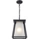 Kingsbury 1 Light 10 inch Black Outdoor Hanging Lantern