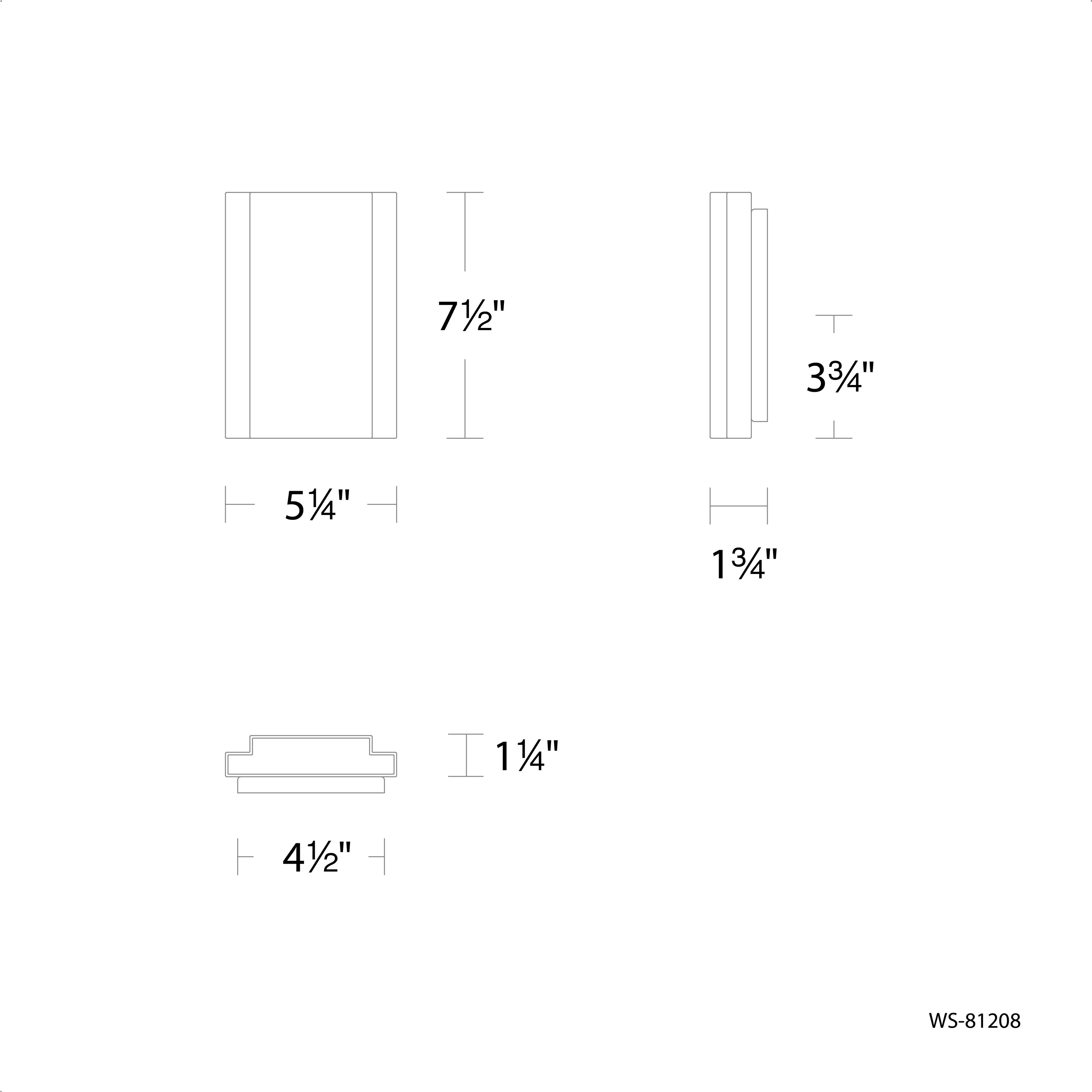 Layne Wall Sconce Wall Light in 3500K, Brushed Nickel, dweLED