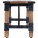 Masterson Wood & Metal Bench