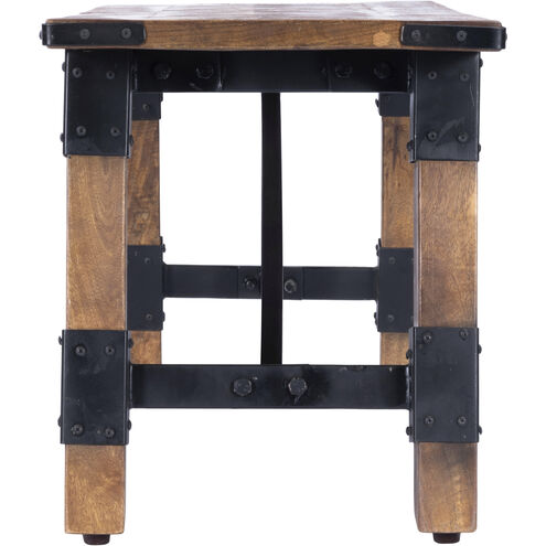 Masterson Wood & Metal Bench