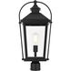 Luz 1 Light 23 inch Black Outdoor Post Light