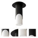 Ellipse LED 6 inch Black Flush Mount Ceiling Light