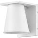 Coastal Elements Hans 1 Light 6.25 inch Textured White Outdoor Wall Mount