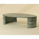 Savinah 60 X 38 inch Marble Look / Sage Outdoor Coffee Table