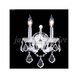 Maria Theresa Grand 2 Light 10 inch Silver Wall Sconce Wall Light, Grand