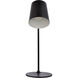 Leroy 20 inch 40.00 watt Black Table Lamp Portable Light