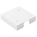 J 2-Circuit Track 120 White Track Component Ceiling Light
