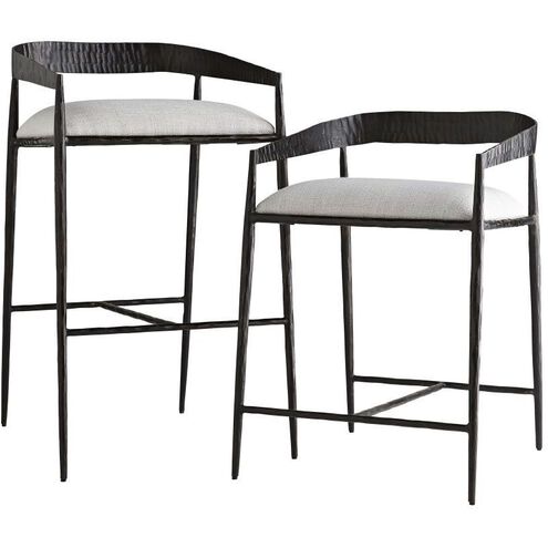 Ansel 30.5 inch Sterling Counter Stool
