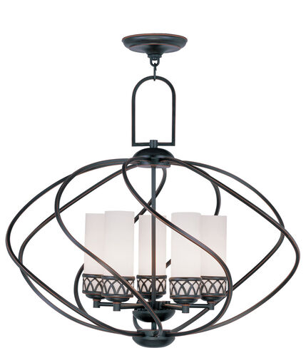 Westfield 5 Light 26 inch Olde Bronze Chandelier Ceiling Light