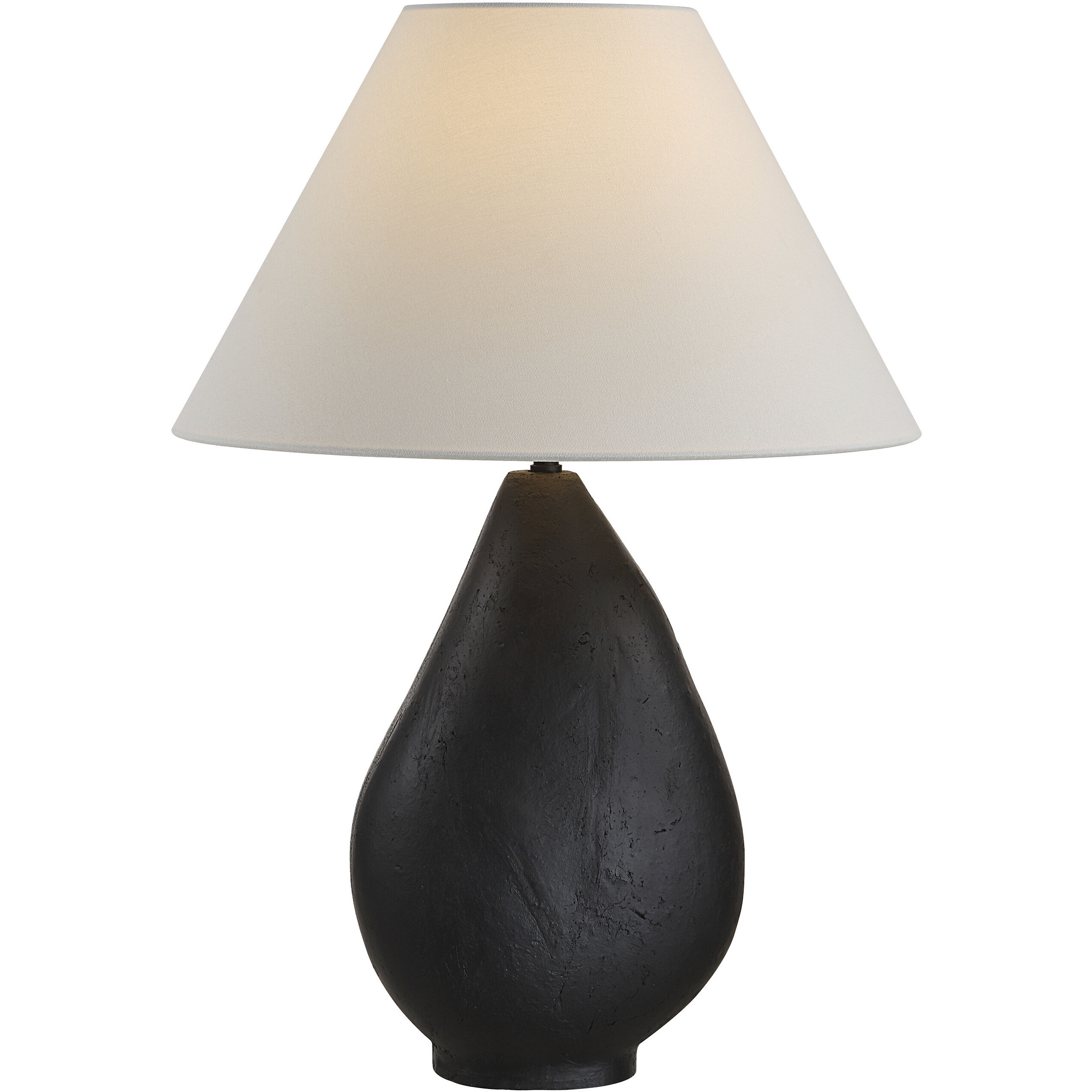 Sotiria 26 inch Texture Matte Black Table Lamp Portable Light
