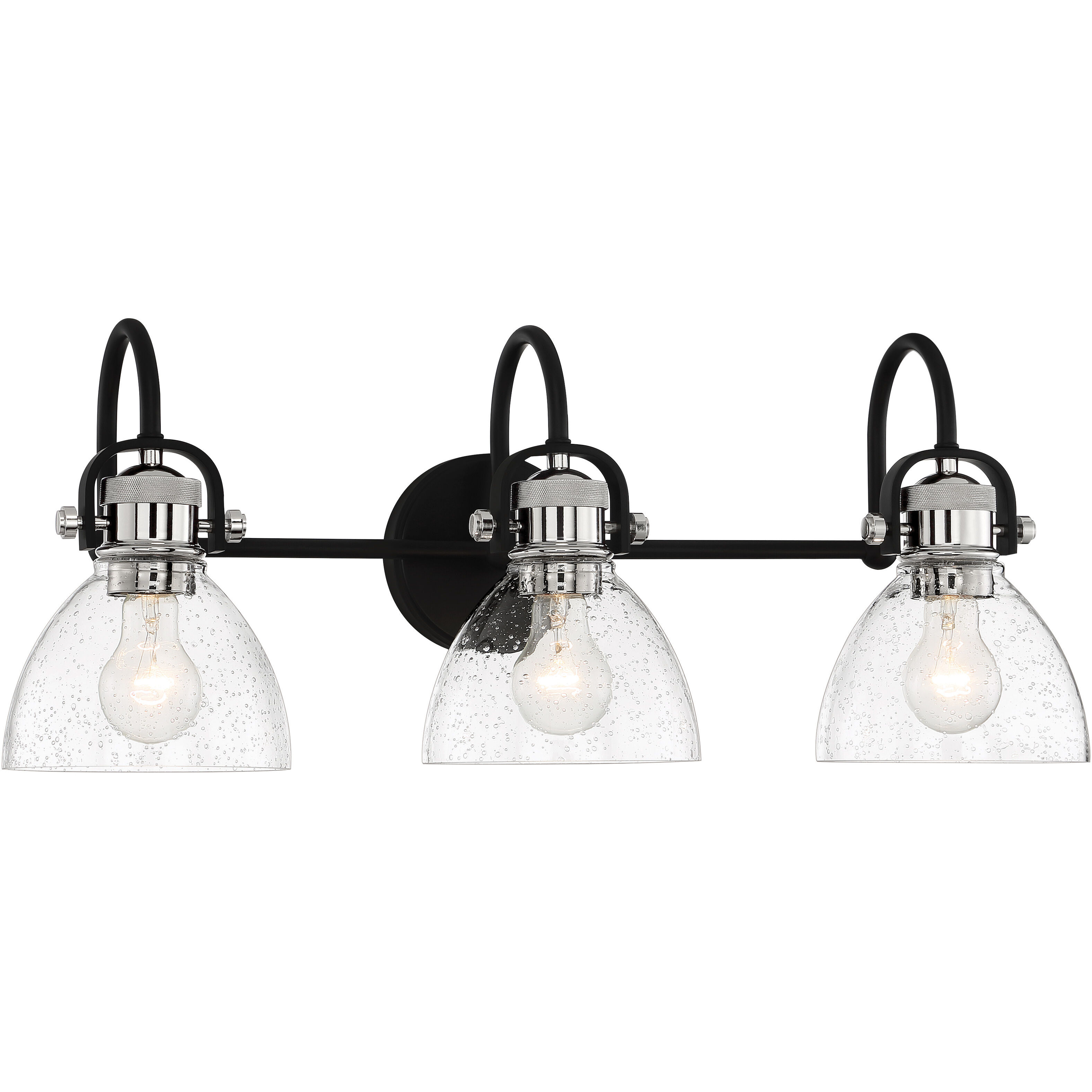 Monico 3 Light 26.00 inch Bathroom Vanity Light